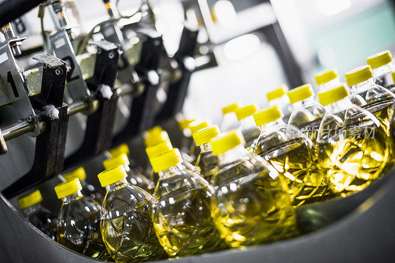 Sunflower Oil Factory, Close-Up, High Iso, Selective Focus